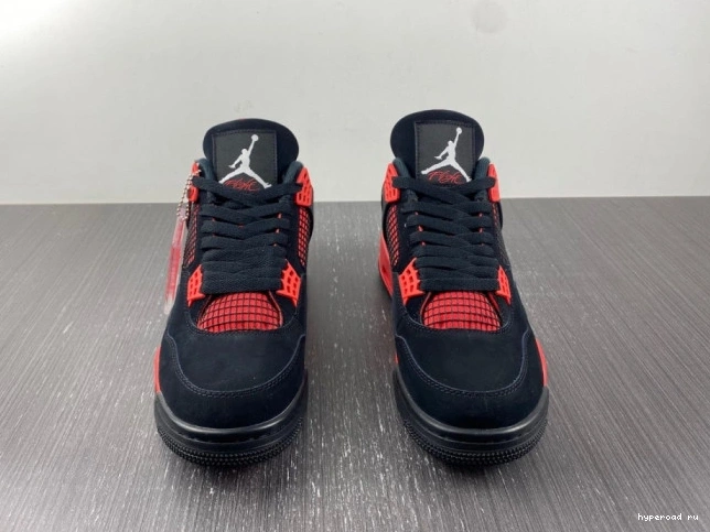 Red CT8527-016 Jordan Air Thunder 4 1008